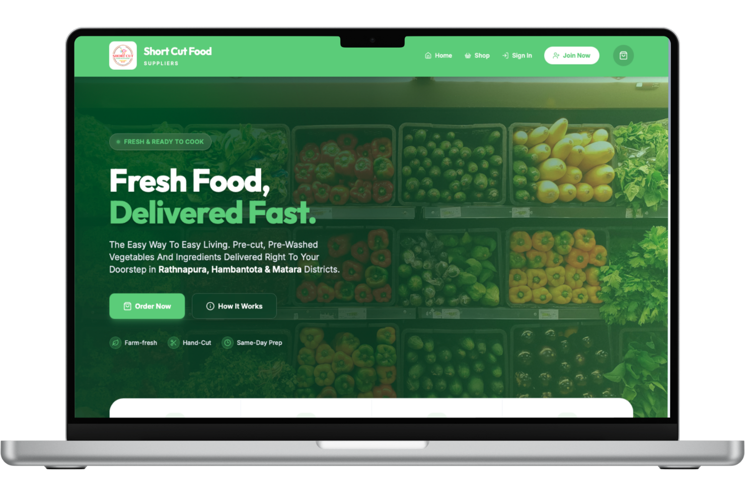 Short Cut Food Suppliers